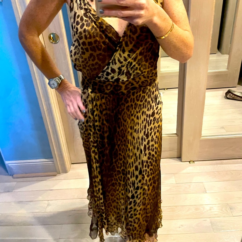 Moschino Animal print dress